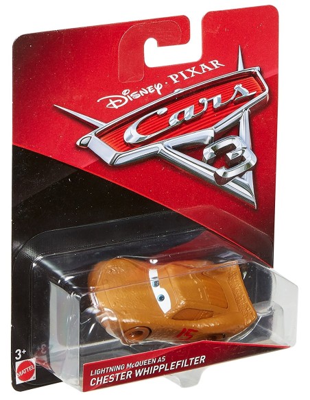 Vehicle cars 3 character lightning mcqueen in the role of chester whipplefilter TOYDXV29/DXV51 Mattel | Futurartshop.com