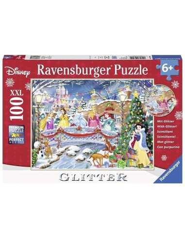 Puzzle princesses disney festive celebrations 100 pieces XXL RAV10794 Ravensburger | Futurartshop.com