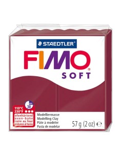 Dough fimo soft, dark red or grape marc BIM8020 23 Staedtler | Futurartshop.com