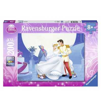 Puzzle disney princess cenerentola 200 pezzi XXL 12735 Ravensburger-Futurartshop.com