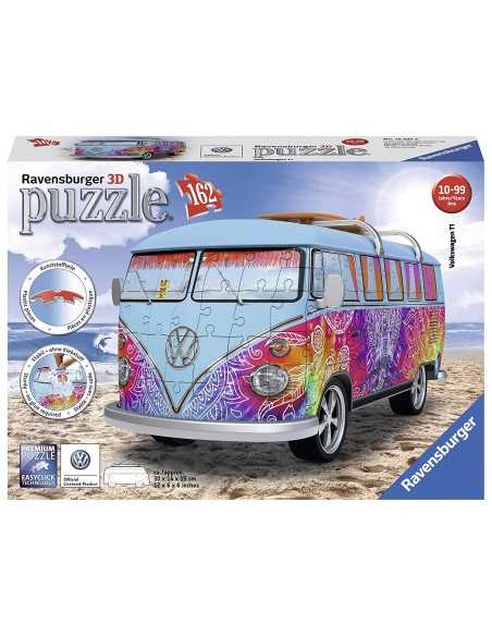 Puzzle 3D camper volkswagen indian summer 162 pezzi RAV12527 Ravensburger | Futurartshop.com