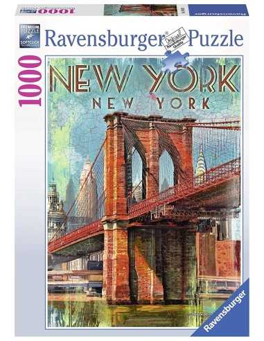 Puzzle retro new york 1000 pezzi RAV19835 Ravensburger | Futurartshop.com