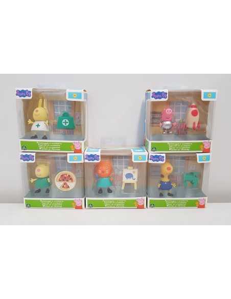 Peppa pig figure with accessory 6 models GIOPPC23000 Giochi Preziosi | Futurartshop.com