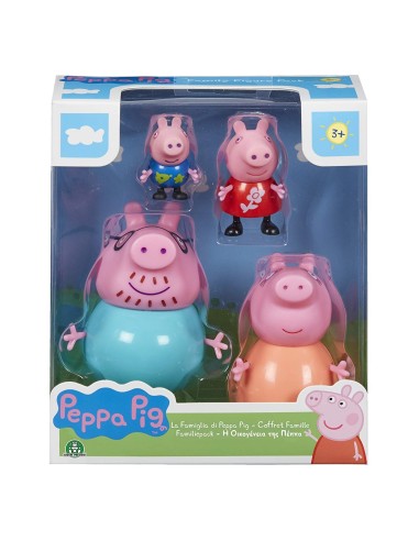 Peppa pig set famiglia 4 personaggi GIOPPC27000 Giochi Preziosi | Futurartshop.com