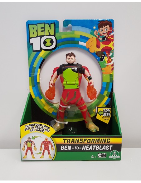 Ben 10 character deluxe trasforming well-to heatblast GIOBEN28000/3 Giochi Preziosi | Futurartshop.com