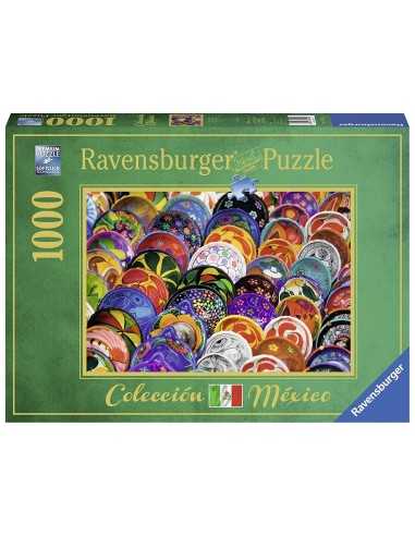 Puzzle colorful plates 1000 pezzi RAV19841 Ravensburger | Futurartshop.com