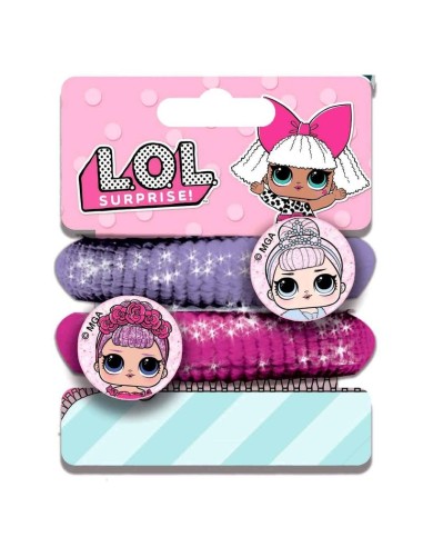 LoL Surprise - Elastici per capelli 4MLS-B98357  | Futurartshop.com