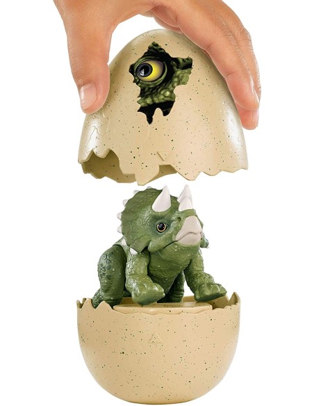 Jurassic World eggs with mini dinosaur - Triceratops MATFMB91/FMB94 Mattel | Futurartshop.com