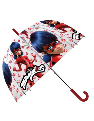 Automatic umbrella ladybug transparent 48 inches 4MLB-LB17041 Cerdà | Futurartshop.com