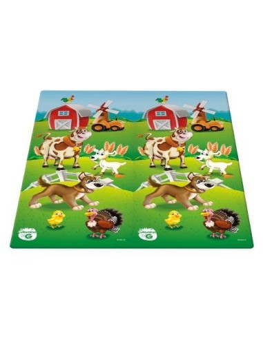 Tappeto fantasia con immagine fattoria GLO03280 Globo | Futurartshop.com