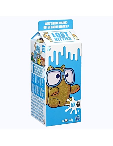 Lost kitties - Confezione Litro di Latte con 5 Gattini HASE4458EU40 Hasbro | Futurartshop.com