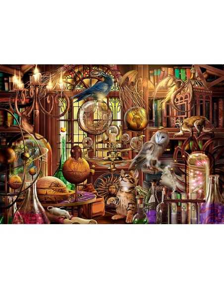 Puzzle laboratorio di merlino 1000 pezzi RAV19834 Ravensburger | Futurartshop.com