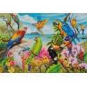 Puzzle perroquets colorés 1000 pièces 19861 Ravensburger- Futurartshop.com