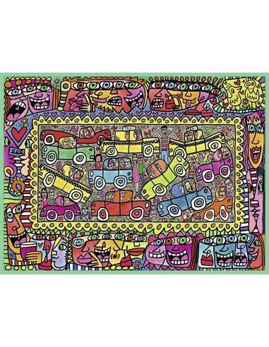 Puzzle james rizzi: sul cammino per la vostra vita 1500 pezzi RAV16356 Ravensburger | Futurartshop.com
