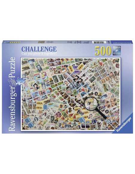 Puzzle stamps 500 pieces RAV14805 Ravensburger | Futurartshop.com