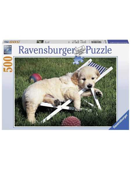 Puzzle puppies at rest 500 pieces 121607 Ravensburger | Futurartshop.com