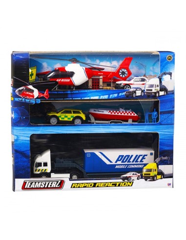 Teamsterz set intervention police MAGGG-00906 Grandi giochi | Futurartshop.com