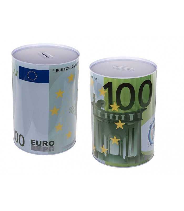 Salvadanaio in metallo banconota da 100 euro Out of The Blue