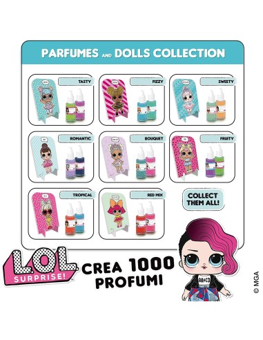 Lol Surprise - Crea 1000 profumi LIS69477 Lisciani | Futurartshop.com