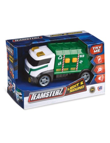 Teamsterz mini camion nettezza urbana con luci e suoni MAGGG-00978 Grandi giochi | Futurartshop.com