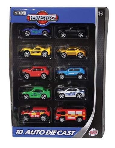 Teamsterz set 10 auto die-cast MAGGG-00912 Grandi giochi | Futurartshop.com