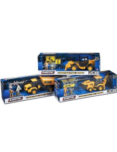 Teamsterz JCB veicoli da costruzione-3 modelli MAGGG-00899 Grandi giochi | Futurartshop.com
