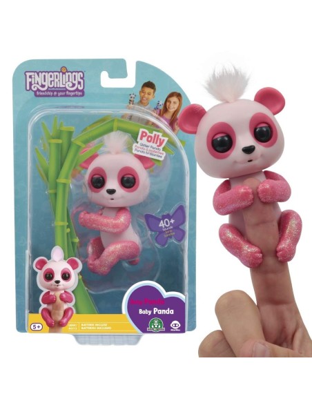 Fingerlings panda bebe' 3 colori GIOFNG09000 Giochi Preziosi | Futurartshop.com