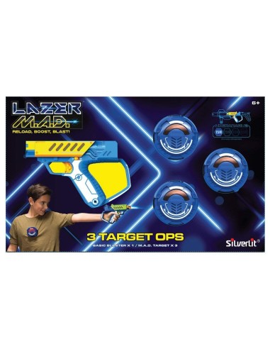Lazer Mad - kit training con 3 bersagli ROC21431669 Rocco Giocattoli | Futurartshop.com
