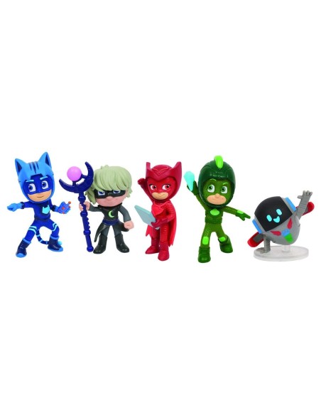 PJ masks - Moon Set with 5 characters collection WON9500/95201 Giochi Preziosi | Futurartshop.com