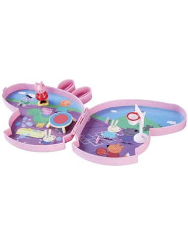 Peppa pig carrying case playset 2 models GIOPPC35000 Giochi Preziosi | Futurartshop.com