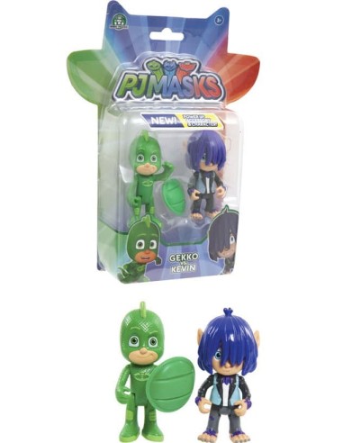Pj Masks - Personaggi serie 2- Geco e Kevin GIOPJM65000/2 Giochi Preziosi | Futurartshop.com