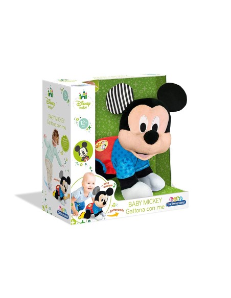 Plush Baby Mickey gattona with me CLE17237 Clementoni | Futurartshop.com