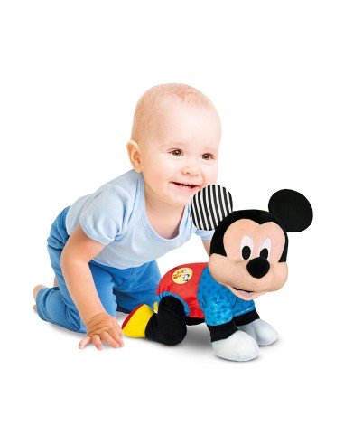 Peluche Baby Mickey gattona con me CLE17237 Clementoni | Futurartshop.com