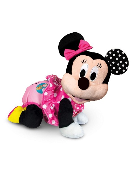 Peluche Baby Minnie gattona con me CLE17253 Clementoni | Futurartshop.com