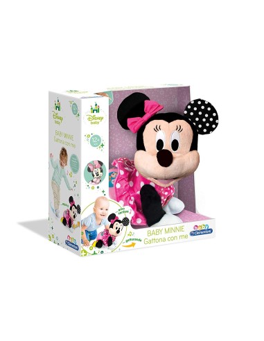 Plush Baby Minnie gattona with me CLE17253 Clementoni | Futurartshop.com