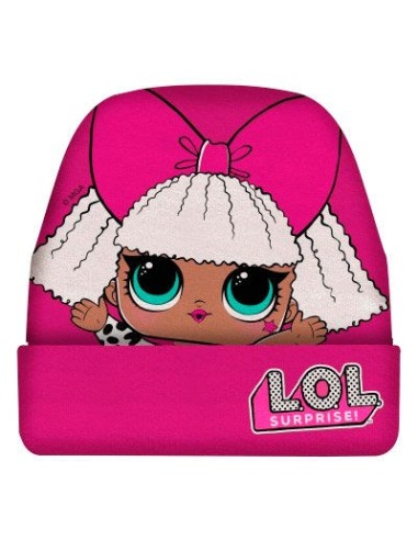 LoL Surprise - 56 Cappello invernale con risvolto rosa 4MLS-B98562/2 Cerdà | Futurartshop.com