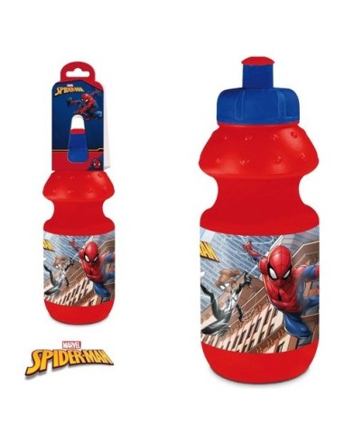 Borraccia sport spiderman 400ml 4MMV-LQ0026 Cerdà | Futurartshop.com
