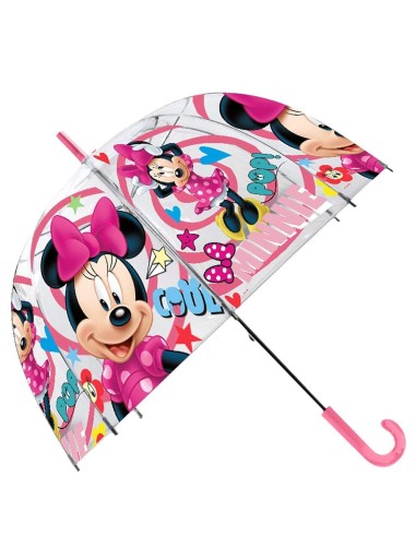 Ombrello minnie trasparente manuale 48 centimetri 4MDS-19201 Cerdà | Futurartshop.com