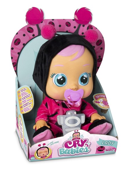 Cry Babies - Bambolotto Lady Coccinella IMC96295IM IMC Toys | Futurartshop.com