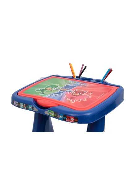 PJ Masks banco scuola con vano porta oggetti e stickers GIOPJC10000 Giochi Preziosi | Futurartshop.com