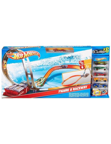 Hot Wheels Pista con 5 auto MAGX2586 Grandi giochi | Futurartshop.com
