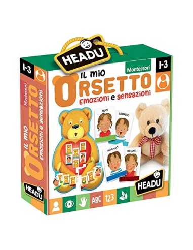 My teddy bear emotions and feelings HEAIT21444 Headu | Futurartshop.com
