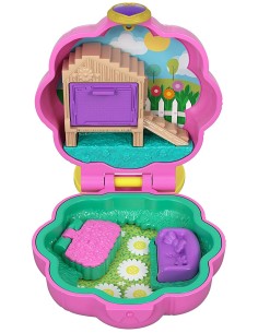 Polly Pocket Mini - Garden with the Puppy pocket MATFRY29/GCN08 Mattel | Futurartshop.com 2