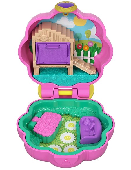 Polly Pocket - Mini Giardino con Cucciolo tascabile MATFRY29/GCN08 Mattel | Futurartshop.com