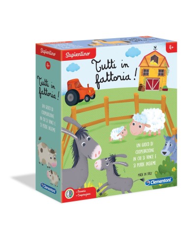 Sapientino tutti in fattoria CLE16133 Clementoni | Futurartshop.com