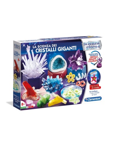 The science of the giant crystals CLE19067 Clementoni | Futurartshop.com