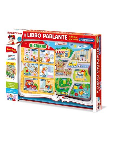 Il libro parlante ilgiorno e la notte CLE12083 Clementoni | Futurartshop.com