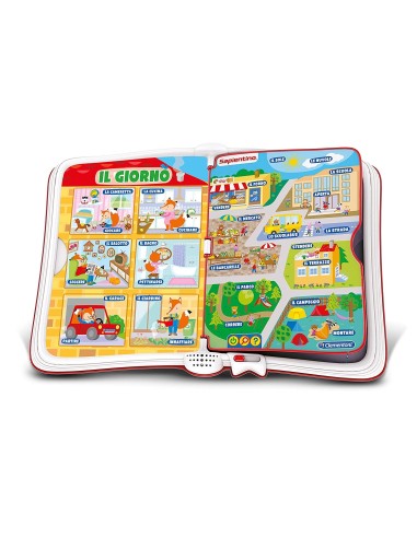The book talking ilgiorno and night CLE12083 Clementoni | Futurartshop.com
