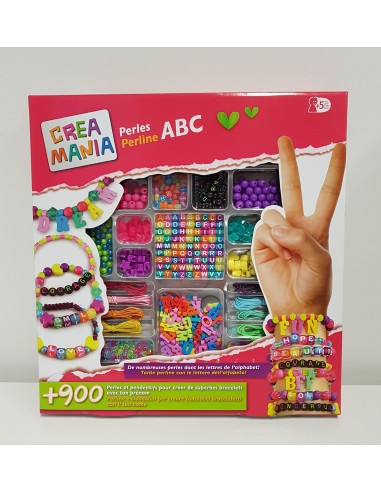 Crea mania perline lettere alfabetiche ABC GIORDF52202 Giochi Preziosi | Futurartshop.com