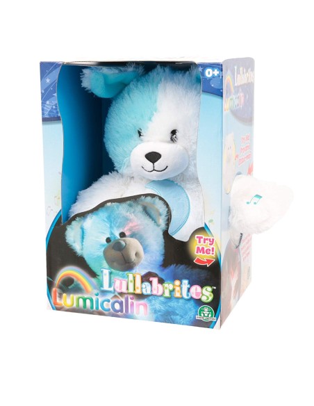 lullabrites plush with lights and melodies bear-tone pattern GIOLUL00200/6 Giochi Preziosi | Futurartshop.com